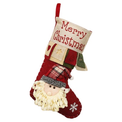 圣诞袜子礼物大号2025新款圣诞节氛围儿童幼儿园糖果袋子装饰用品