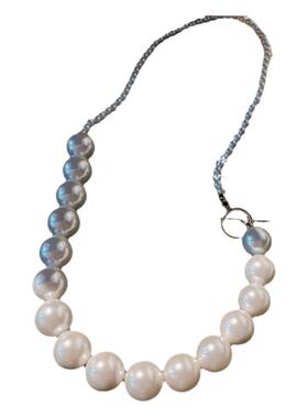 幻境泡泡珍珠项链 大溪地 巴洛克海水贝珠抽拉手链 小灯泡 耳环