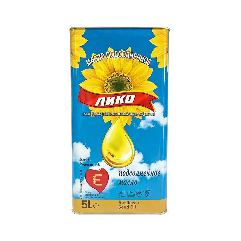 力康俄罗斯铁桶葵花籽油