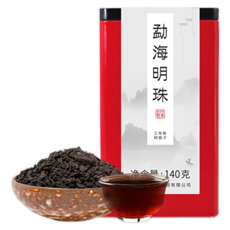 2022年糯香碎银子老茶头熟茶