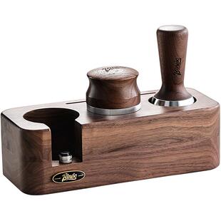 Bincoo咖啡压粉座套装咖啡机手柄支架51/58mm布粉器压粉锤三件套