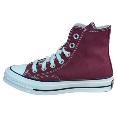 匡威1970s酒红高帮休闲帆布鞋