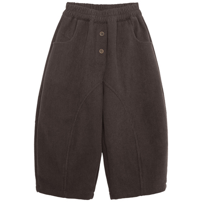 积木城堡男童加绒裤子2025冬装新款儿童灯芯绒裤中小童加厚休闲裤