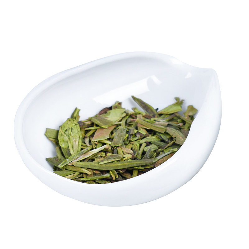 茶荷高白瓷SC认证审评茶样盘茶艺
