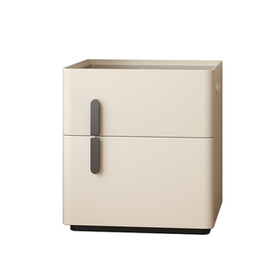 智能实木床头柜保险箱一体2026新款轻奢高级感家用卧室带锁保险柜