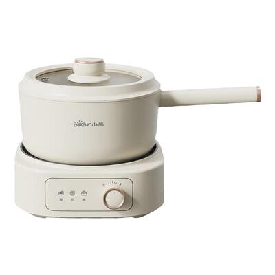 小熊电煮锅一体锅多功能蒸煮煎炒