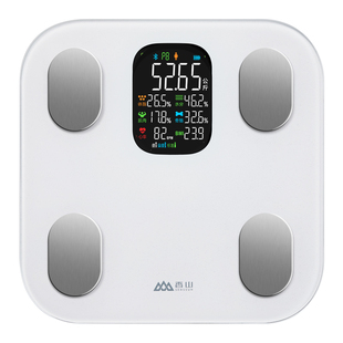 香山体脂秤家用精准智能电子秤健身减肥体重秤智慧大屏心率人体秤