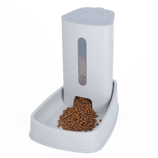 猫自动喂食器二合一喂猫投食器喂狗喂食喂水器猫粮猫碗猫咪猫食盆