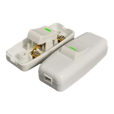 可固定开关手捏单控不带线床头灯开关明装明线按钮一位老式小开关