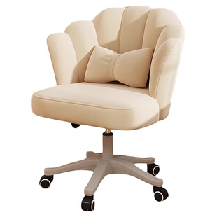 沙发椅电脑椅旋转化妆椅女生卧室梳妆台卧室化妆凳衣帽间靠背座椅