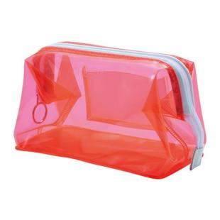 日本kingjim锦宫化妆品收纳包高级感便携旅行透明证件数据线迷你收纳袋防泼水首饰手账大容量整理袋