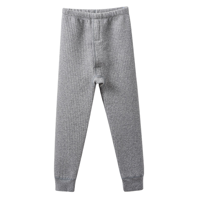 恒源祥全棉加厚保暖裤儿童纯棉夹棉秋裤加绒男童女童男孩大童线裤