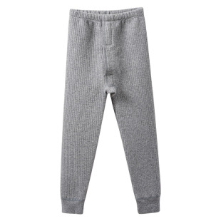 恒源祥全棉加厚保暖裤儿童纯棉夹棉秋裤加绒男童女童男孩大童线裤