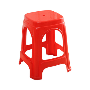 塑料凳子 家用 加厚成人方凳 板凳 换鞋凳 高凳 餐桌椅子塑胶凳子
