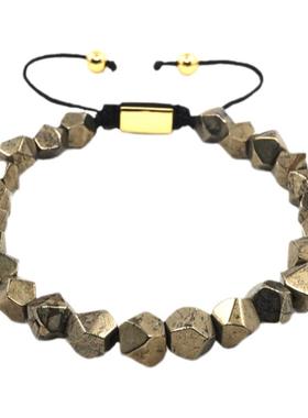 pohier原创小众设计不规则黄铁矿