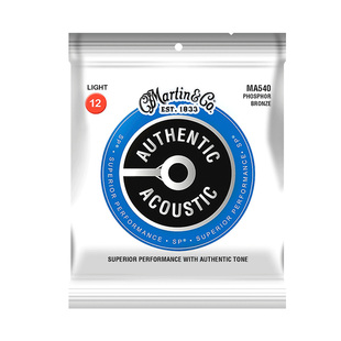 Martin马丁吉他弦MA540磷黄铜民谣木吉它弦M140一套6根装琴弦7100