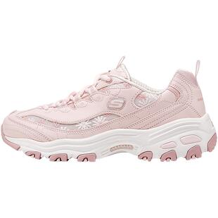 Skechers斯凯奇花海熊春季新品女子复古老爹鞋时尚增高百搭熊猫鞋