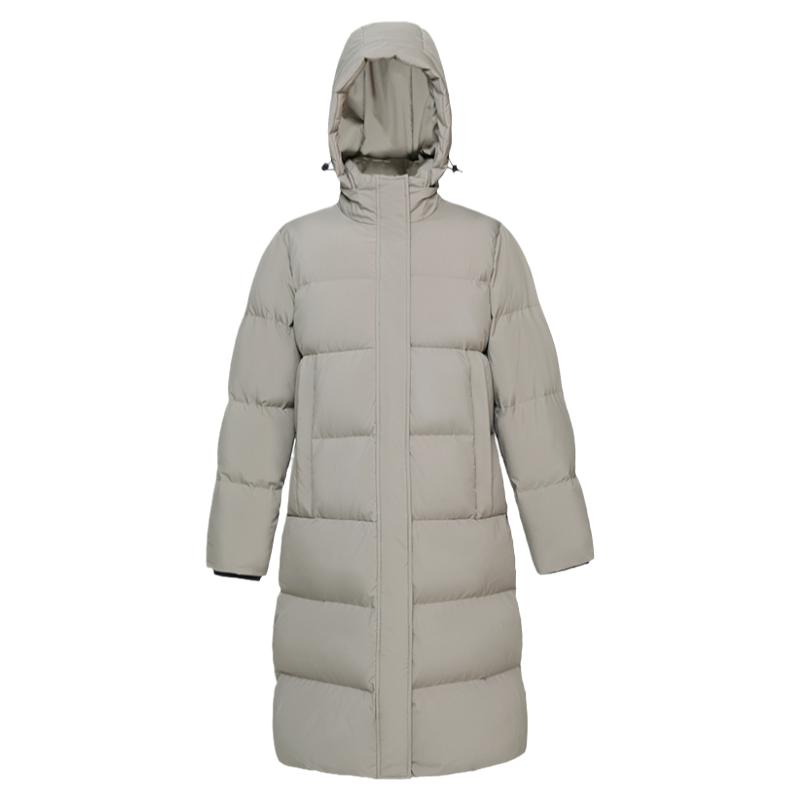 雪凤九2024中长款羽绒服过膝95白鸭绒抗寒-30度雪壳保暖修身外套