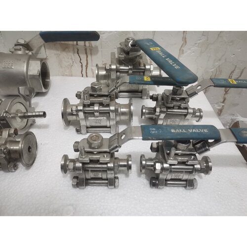 询价下单ball valve  卫生级快装球阀，新莱卫生级球阀，竟泰