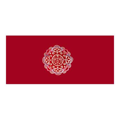婚房用品床头柜红色结婚礼盖布