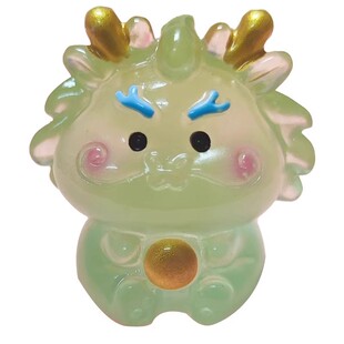 夜光立体卡通盲袋微缩小动物模型夜间发亮儿童玩具摆件网红小礼物