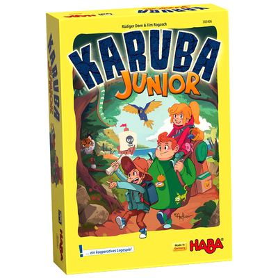 德国HABA益智桌面游戏进口儿童玩具4岁303406阿鲁巴岛入门级