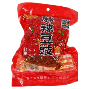 贵州特产麻辣豆豉颗粒遵义农家手工自制香辣风味臭豆食豆瓣酱蘸水