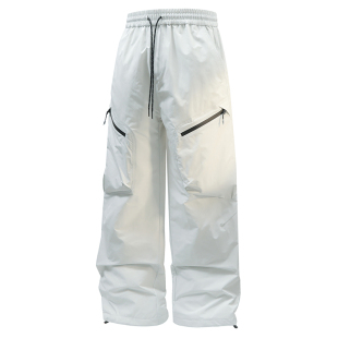 NASA STUSY美式2026新款秋冬装男款休闲长裤子加厚保暖工装羽绒裤