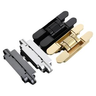 隐形铰链合页十字式门三维可调暗门暗藏外开暗五金件大全合叶隐藏