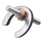 摩恩水龙头专用固定件厨房水槽菜盆龙头紧固件洗手面盆半圆形垫片