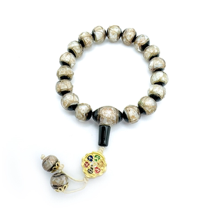 雍古法金沙琉璃手串官方北京法物流通处原版纯色代请带防伪卡