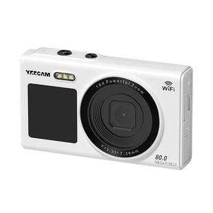 YZZCAM美颜自拍ccd相机高清数码相机学生旅游校园入门女生卡片机