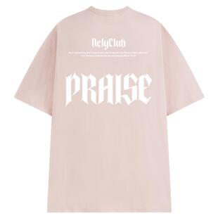 潮牌t恤男青少年夏季纯棉宽松五分半袖初高中学生酷帅气短袖上衣