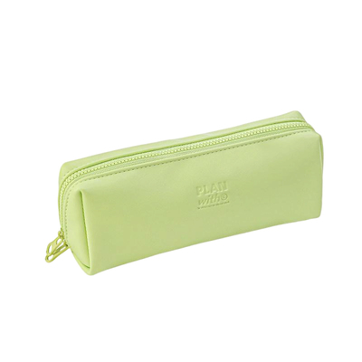 Planwith大容量皮质笔袋高颜值