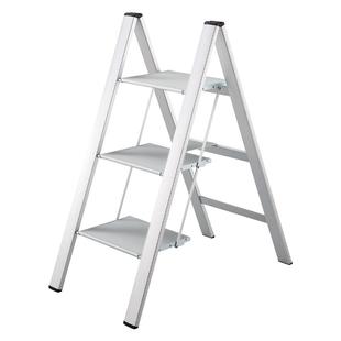 HASEGAWA日本长谷川铝合金梯子超薄多功能折叠梯家用人字梯宽踏板