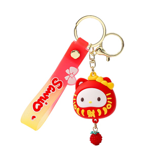 库洛米平安挂件公仔钥匙扣学生书包小挂饰治愈系祝福礼物keychain