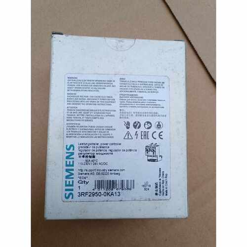 询价-3RF29500KA13固态继电器调节器