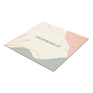 正方型桌布方形餐桌免洗防油防水硅胶桌面防滑垫家用小方桌子桌垫