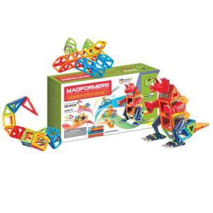 MAGFORMERS麦格弗磁力片积木拼装儿童益智空间教具400片豪华专家