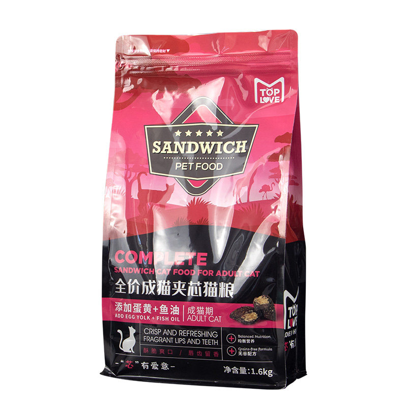 挚爱乐全价夹芯猫粮益生元