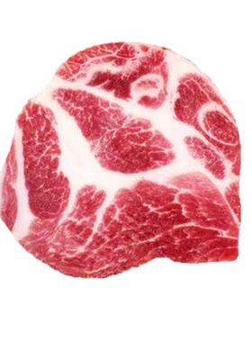 新鲜梅花肉猪颈肉农家土猪
