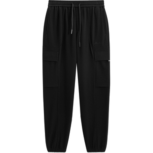 【商场同款】太平鸟男装高弹力休闲裤宽松工装束脚裤潮B1GLF3437