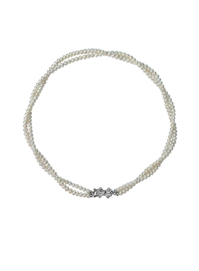 孟子义明星同款天然珍珠项链