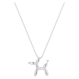 DODOGOGO气球狗纯银项链女款配饰秋冬高级锁骨链轻奢颈链生日礼物