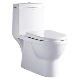 箭牌马桶直冲式卫浴家用坐便器静音节水冲落式卫生间坐厕特殊坑距