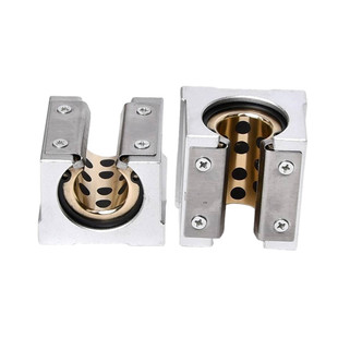 SBR直线导轨滑轨 配套轴承 耐高温 开口箱式滑块 石墨铜套 10-40