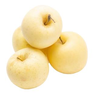 山东黄金奶油富士苹果烟台栖霞白色冰糖心新鲜水果牛奶9当季整箱