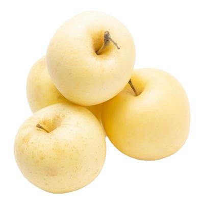 黄金奶油富士苹果烟台栖霞白色