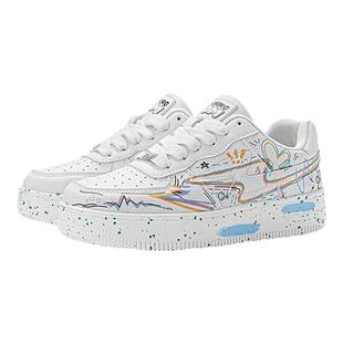 会说话的汤姆猫鞋子男鞋板鞋男款2025新款时尚闪电鞋小众涂鸦潮鞋