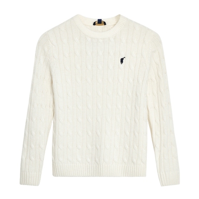 POLOWALK儿童羊毛绞花针织衫